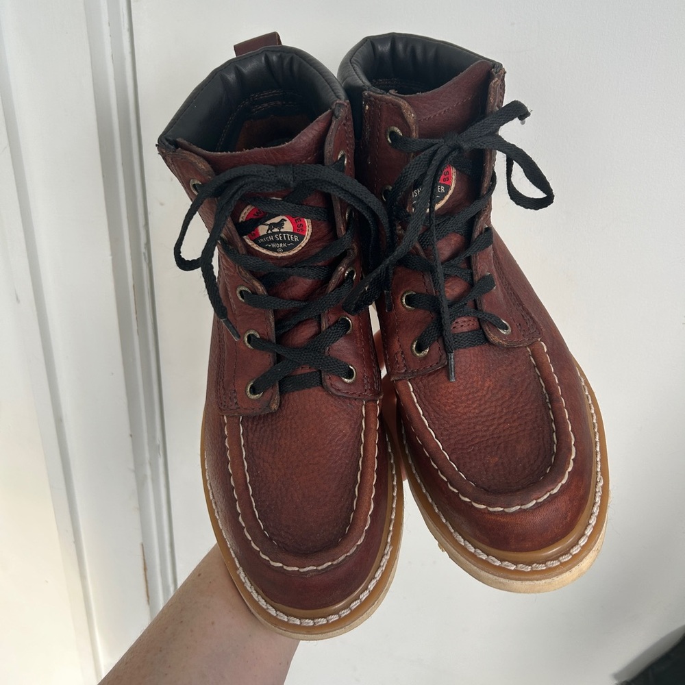Red Wing Shoes Irish Setter USA M7 / W8.5 boot Soft Toe